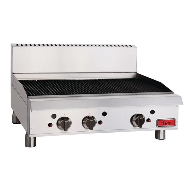 Thor LPG Gas Char Broiler 36" - Radiant  manual controls with flame failure - GH104-P