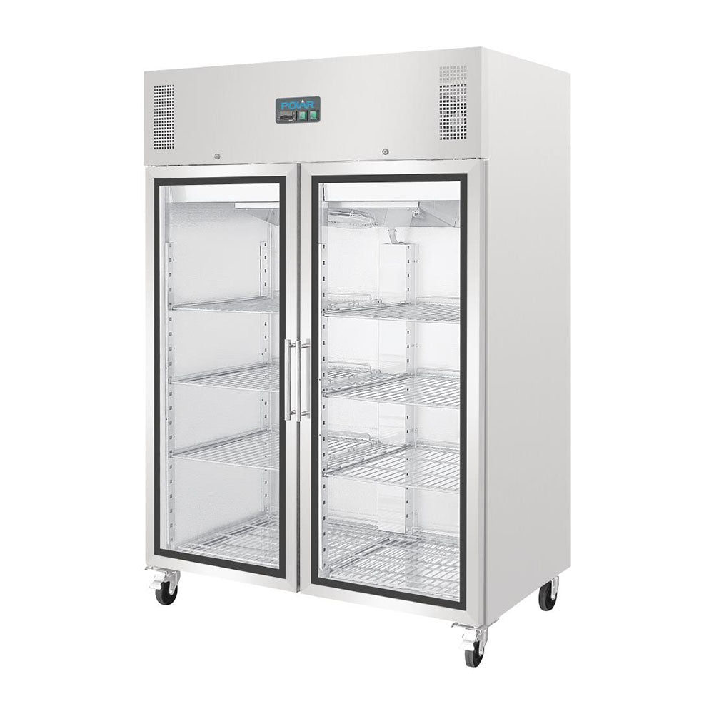 Polar G-Series Gastro Display Glass Door Fridge 1200L - GH219-A