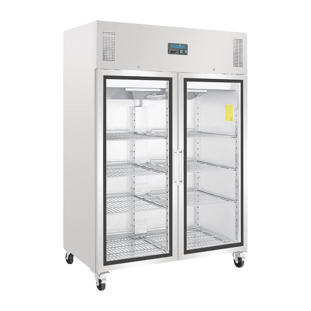 Polar G-Series Gastro Display Glass Door Fridge 1200L - GH219-A