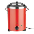 Apuro Soup Kettle Red with handles - GH227-A