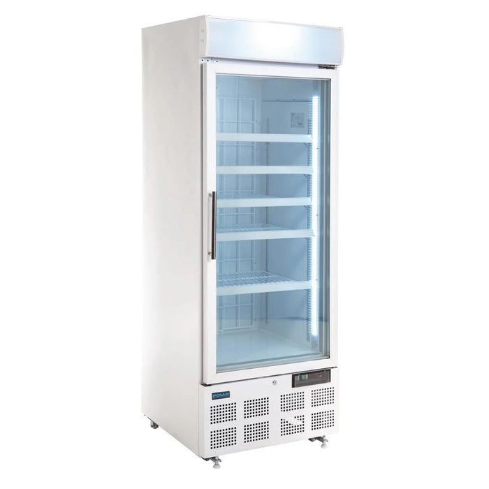 Polar G-Series Upright Display Freezer White 412L - GH506-A