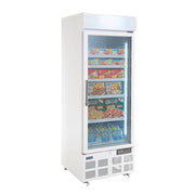 Polar G-Series 1 Door Upright Display Freezer 412L White - GH506-A