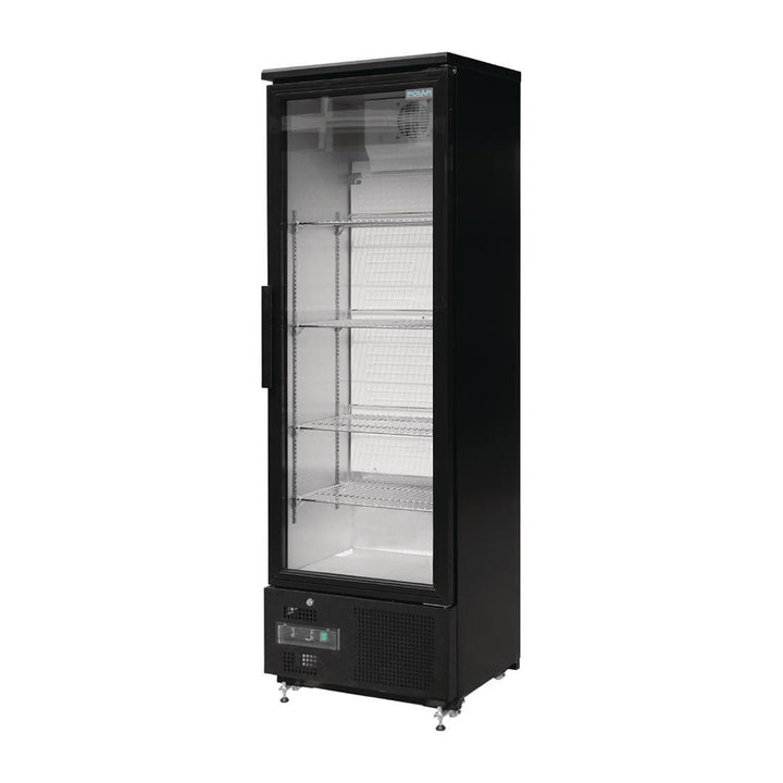 Polar G-Series 2 Door Upright Back Bar Cooler with Hinged Door 307L - GJ447-A