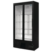 Polar G-Series 2 Door Upright Back Bar Cooler with Sliding Doors 490L - GJ448-A