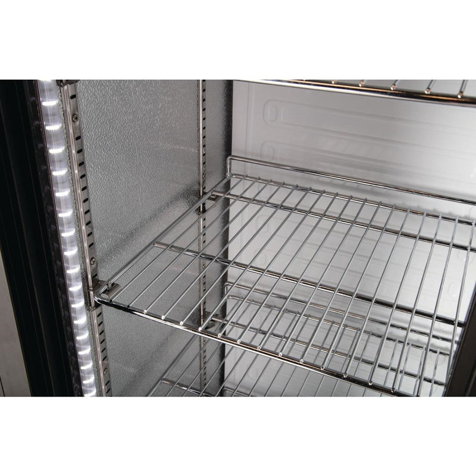 Polar G-Series 2 Door Upright Back Bar Cooler with Sliding Doors 490L - GJ448-A