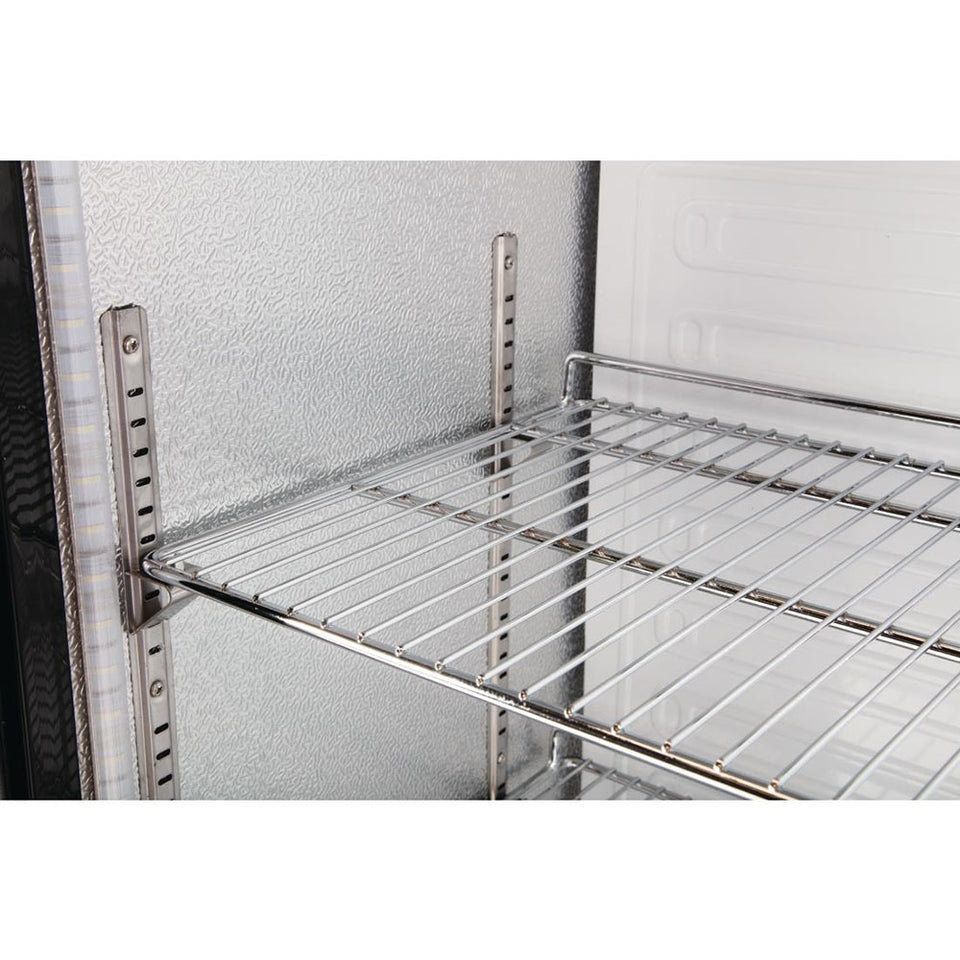 Polar G-Series 2 Door Upright Back Bar Cooler with Hinged Doors 490L - GJ449-A