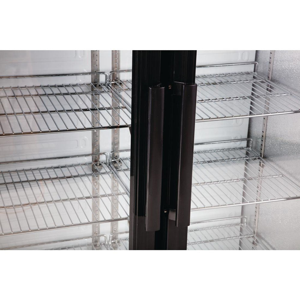 Polar G-Series 2 Door Upright Back Bar Cooler with Hinged Doors 490L - GJ449-A