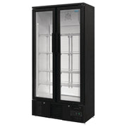 Polar G-Series 2 Door Upright Back Bar Cooler with Hinged Doors 490L - GJ449-A