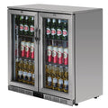 Polar G-Series Back Bar Cooler with 2 Hinged Doors 208L Stainless Steel - GL008-A
