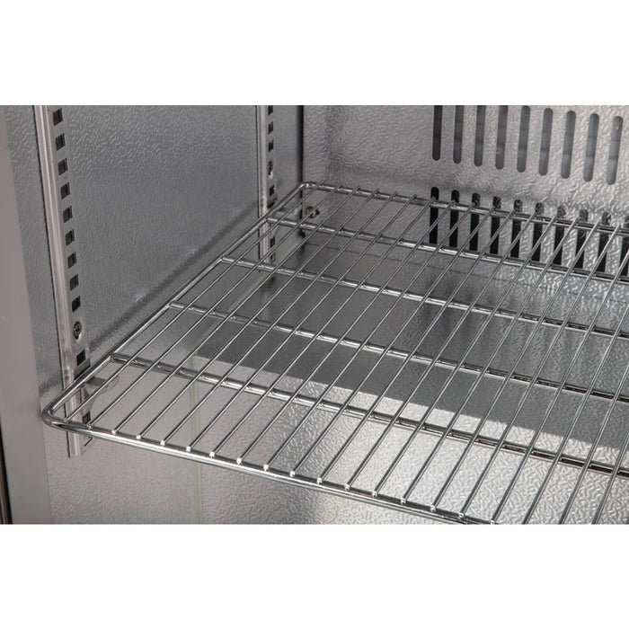 Polar G-Series Back Bar Cooler with 2 Hinged Doors 208L Stainless Steel - GL008-A