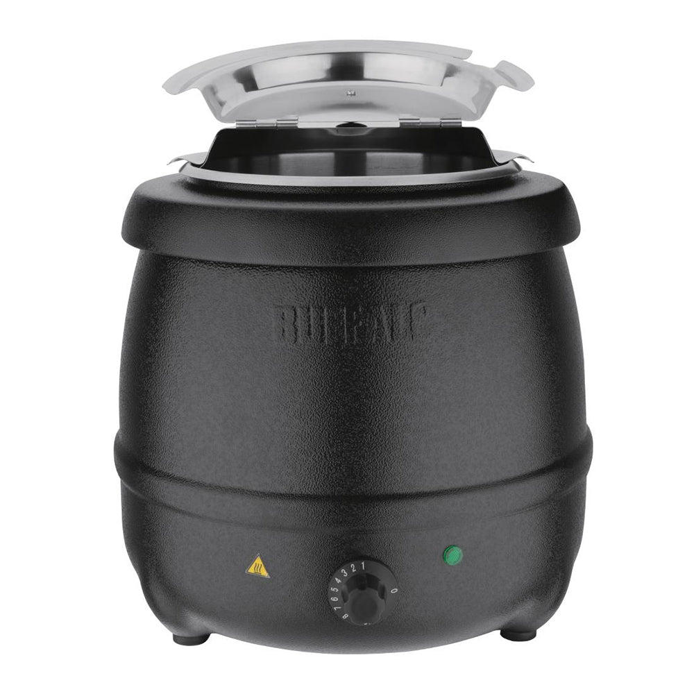 Apuro Black Soup Kettle - 10L - L715-A