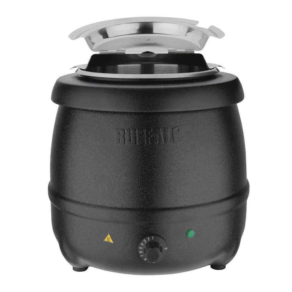 Apuro Black Soup Kettle - 10L - L715-A