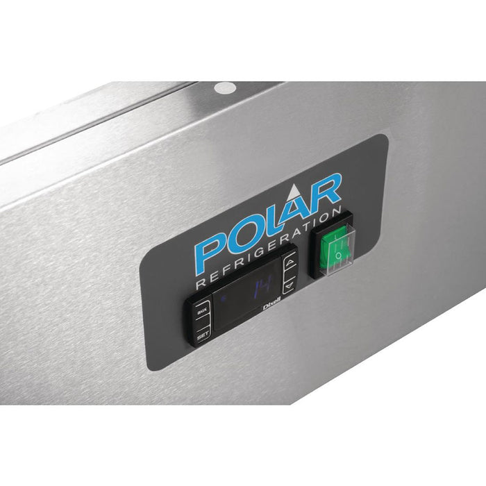 Polar G-Series Double Door Counter Fridge 240L - U636-A