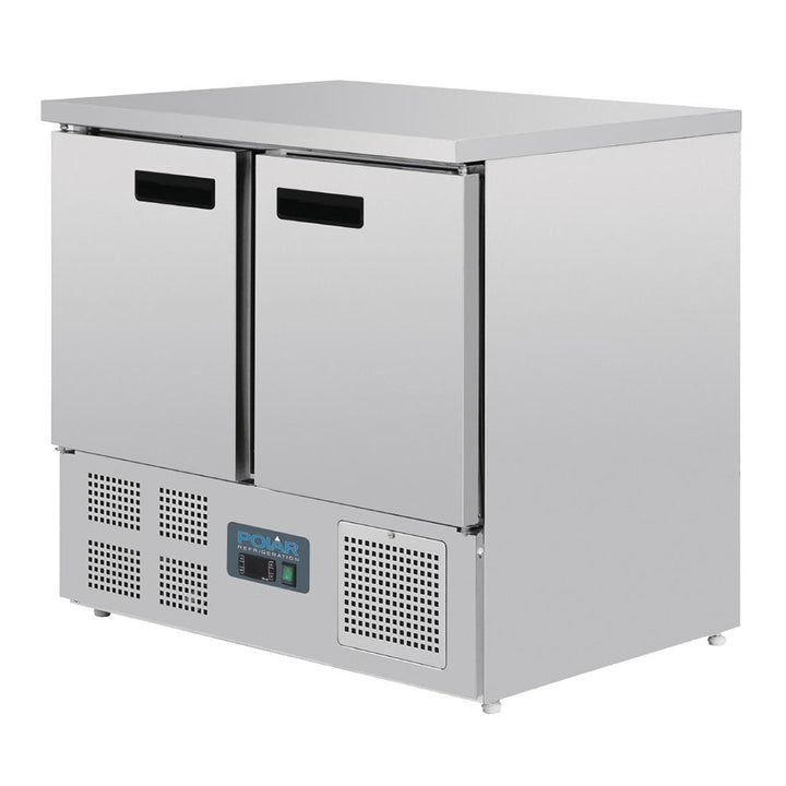 Polar G-Series Double Door Counter Fridge 240L - U636-A
